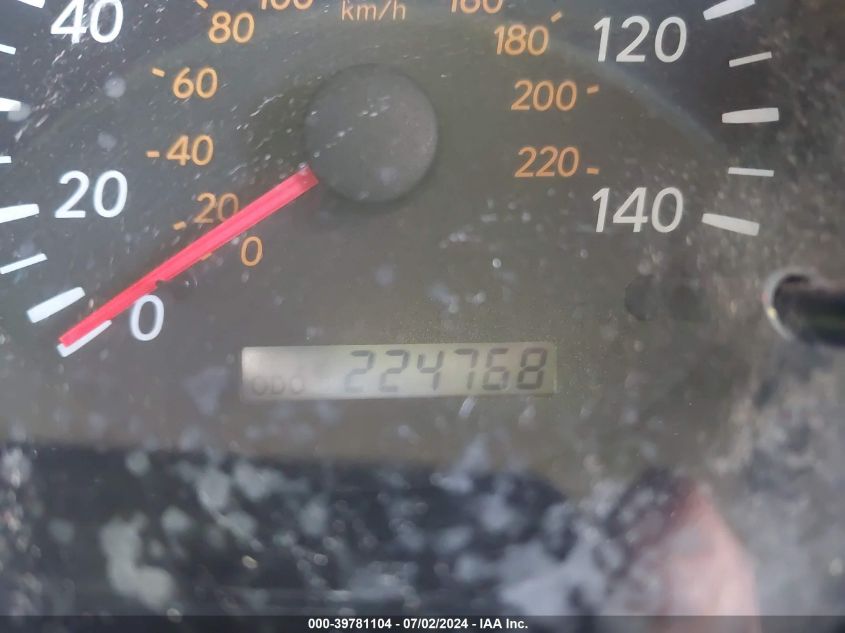 2002 Toyota Highlander Limited V6 VIN: JTEHF21A020089359 Lot: 39781104