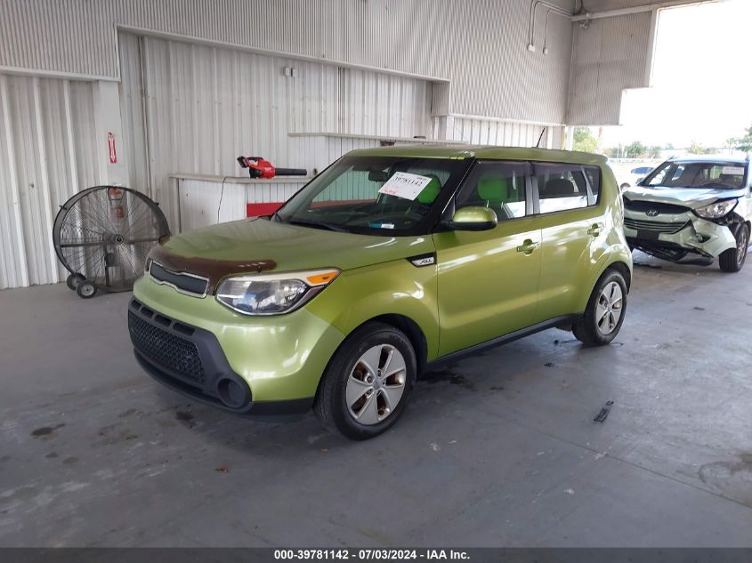 KNDJN2A26F7748821 | 2015 KIA SOUL