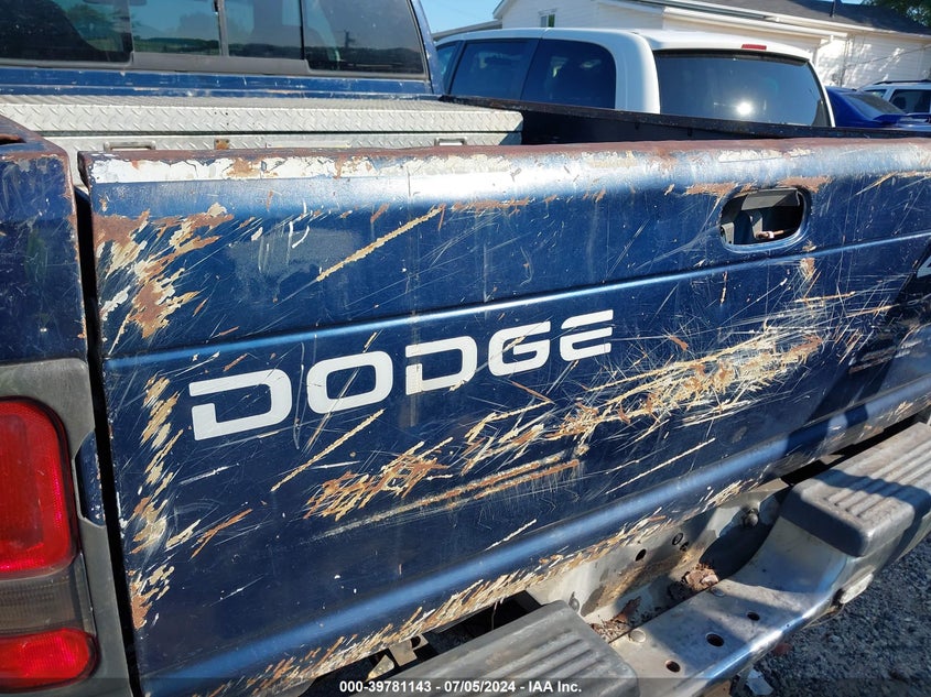 2001 Dodge Ram 1500 St VIN: 3B7HF13Y31G793204 Lot: 39781143