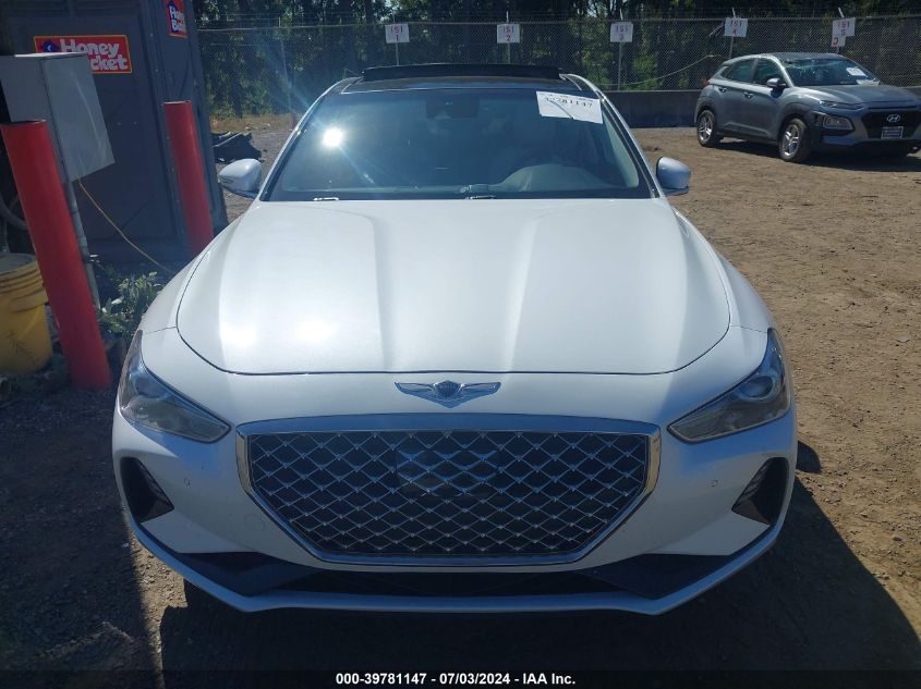 2019 Genesis G70 2.0T Advanced VIN: KMTG34LA8KU013948 Lot: 39781147