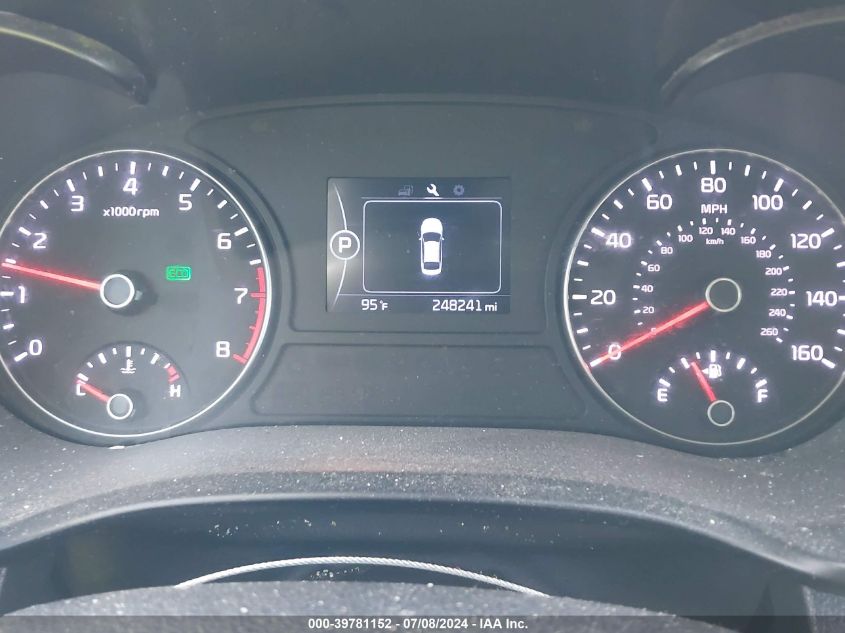 2017 Kia Optima Lx VIN: 5XXGT4L36HG139904 Lot: 39781152