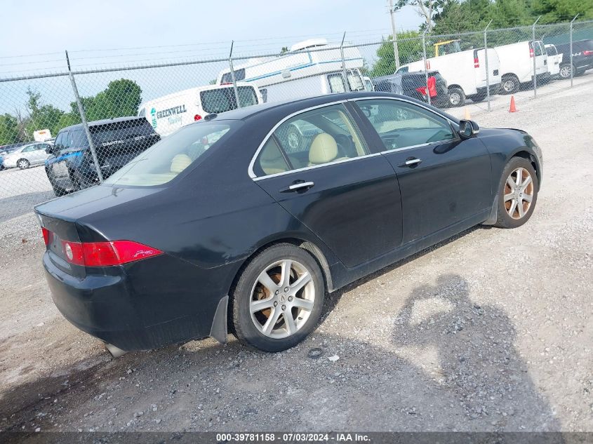 2005 Acura Tsx VIN: JH4CL96875C032244 Lot: 39781158