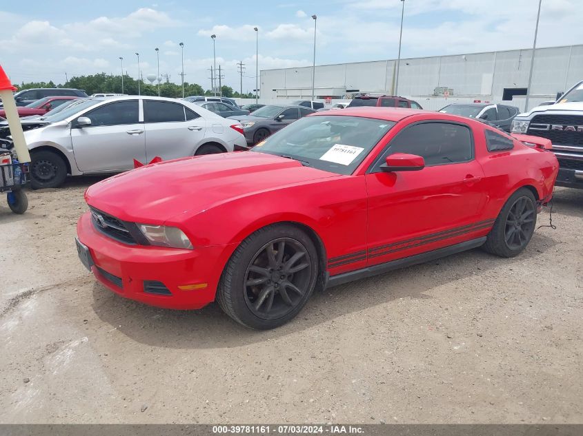 2012 Ford Mustang V6 VIN: 1ZVBP8AM4C5249300 Lot: 39781161