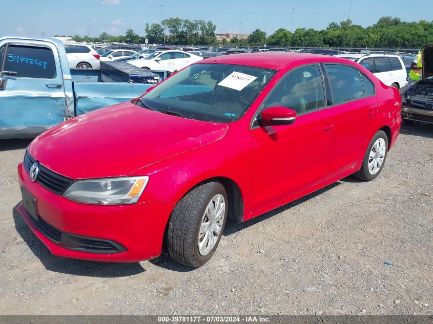 2014 Volkswagen Jetta 1.8T Se VIN: 3VWD17AJ4EM301709 Lot: 39781177