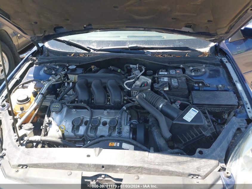 2006 Ford Fusion Se VIN: 3FAFP071X6R110556 Lot: 39781179