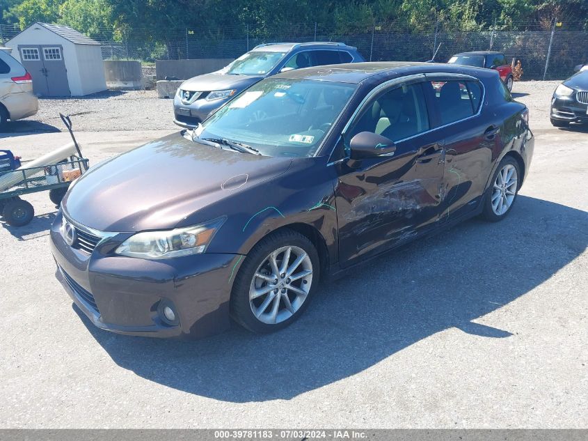 JTHKD5BH1D2155999 2013 Lexus Ct 200H 200