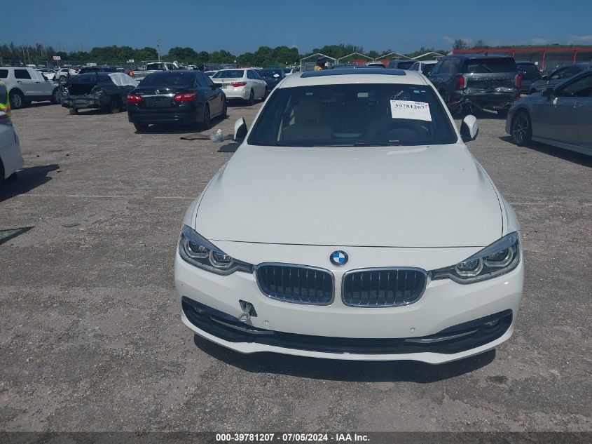 2017 BMW 330I VIN: WBA8B9G31HNU51984 Lot: 39781207