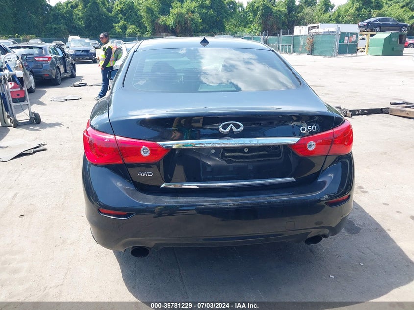 2014 INFINITI Q50 PREMIUM - JN1BV7AR7EM703517