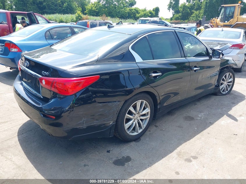 2014 INFINITI Q50 PREMIUM - JN1BV7AR7EM703517
