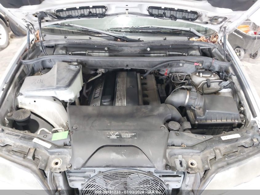 2002 BMW X5 3.0I VIN: 5UXFA53592LP33045 Lot: 39781233