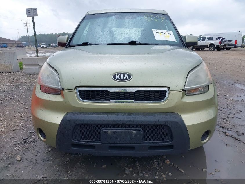 2010 Kia Soul + VIN: KNDJT2A29A7062304 Lot: 39781234
