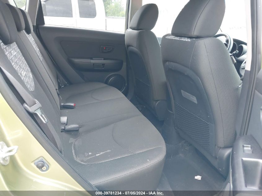 2010 Kia Soul + VIN: KNDJT2A29A7062304 Lot: 39781234