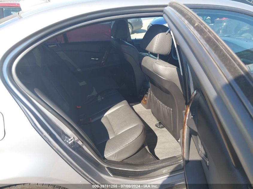 2006 BMW 550I VIN: WBANB535X6CP03369 Lot: 39781255