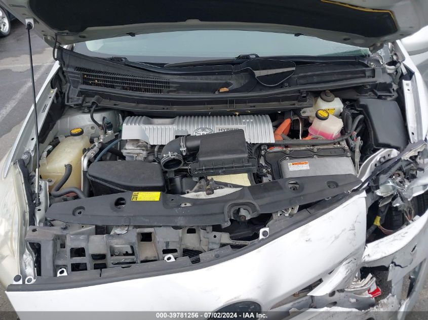 2010 Toyota Prius Iii VIN: JTDKN3DU2A0206074 Lot: 39781256