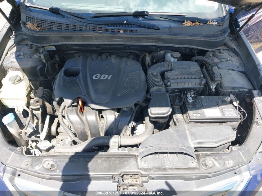 2013 Hyundai Sonata Se VIN: 5NPEC4AC7DH737847 Lot: 39781257