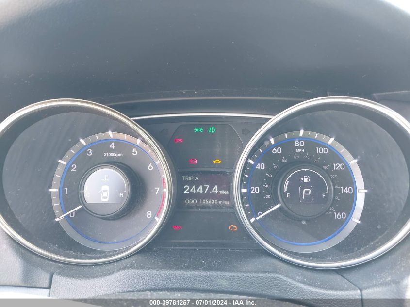 2013 Hyundai Sonata Se VIN: 5NPEC4AC7DH737847 Lot: 39781257