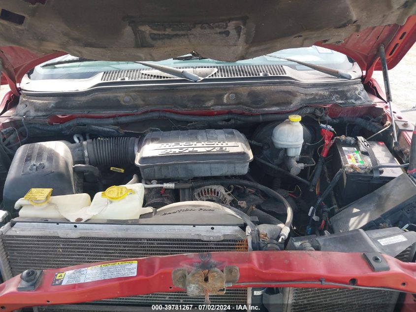 2007 Dodge Ram 1500 Slt VIN: 1D7HA18P87J565548 Lot: 39781267