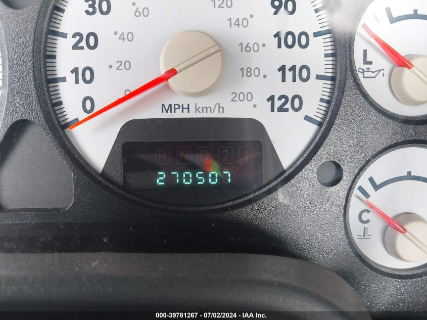 2007 Dodge Ram 1500 Slt VIN: 1D7HA18P87J565548 Lot: 39781267