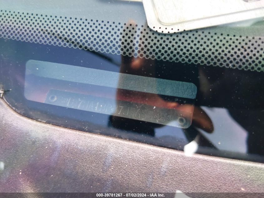 2007 Dodge Ram 1500 Slt VIN: 1D7HA18P87J565548 Lot: 39781267