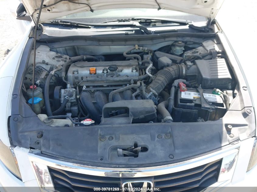 2009 Honda Accord 2.4 Lx VIN: JHMCP26369C010080 Lot: 39781269