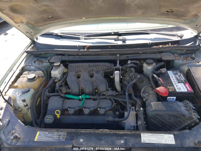 2007 Ford Five Hundred Sel VIN: 1FAHP241X7G130646 Lot: 39781278