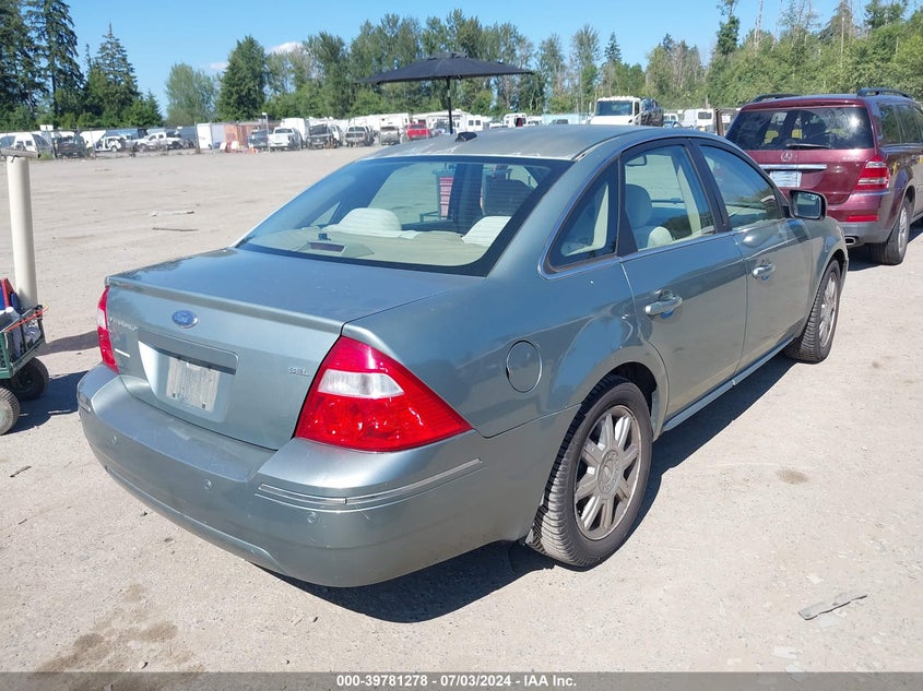 2007 Ford Five Hundred Sel VIN: 1FAHP241X7G130646 Lot: 39781278