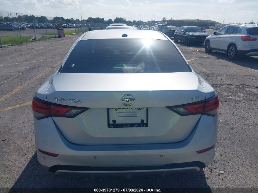 2021 Nissan Sentra Sv Xtronic Cvt VIN: 3N1AB8CV4MY301728 Lot: 39781279