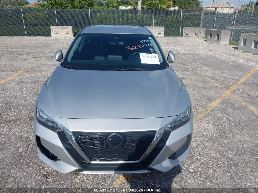 2021 Nissan Sentra Sv Xtronic Cvt VIN: 3N1AB8CV4MY301728 Lot: 39781279