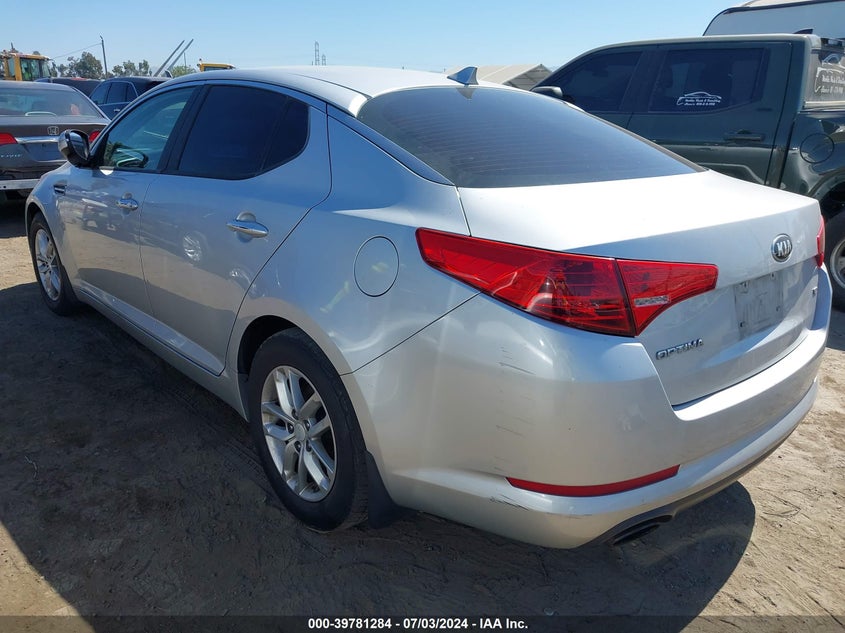 2013 Kia Optima Lx VIN: 5XXGM4A70DG258061 Lot: 39781284