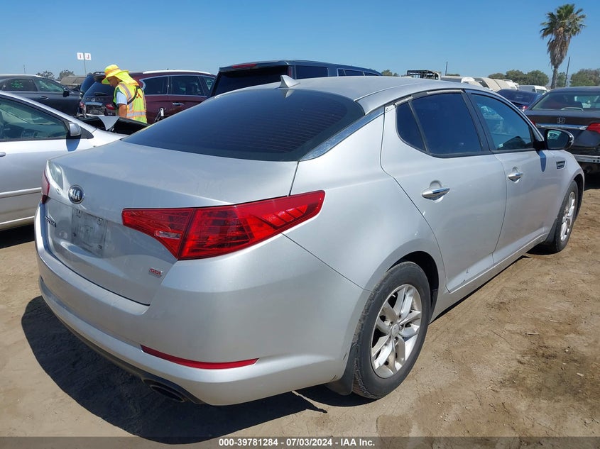 2013 Kia Optima Lx VIN: 5XXGM4A70DG258061 Lot: 39781284