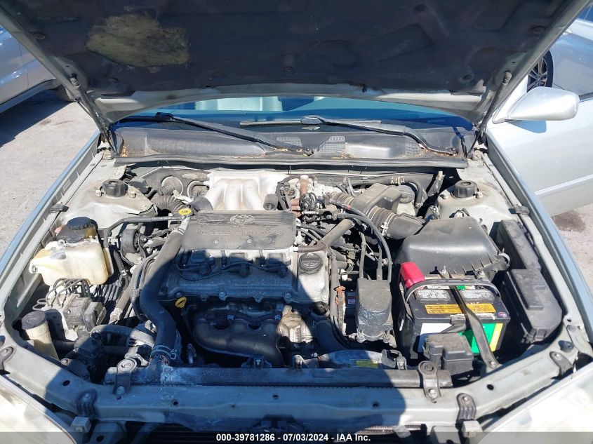 2000 Toyota Camry Le/Xle VIN: 4T1BF28K4YU105147 Lot: 39781286