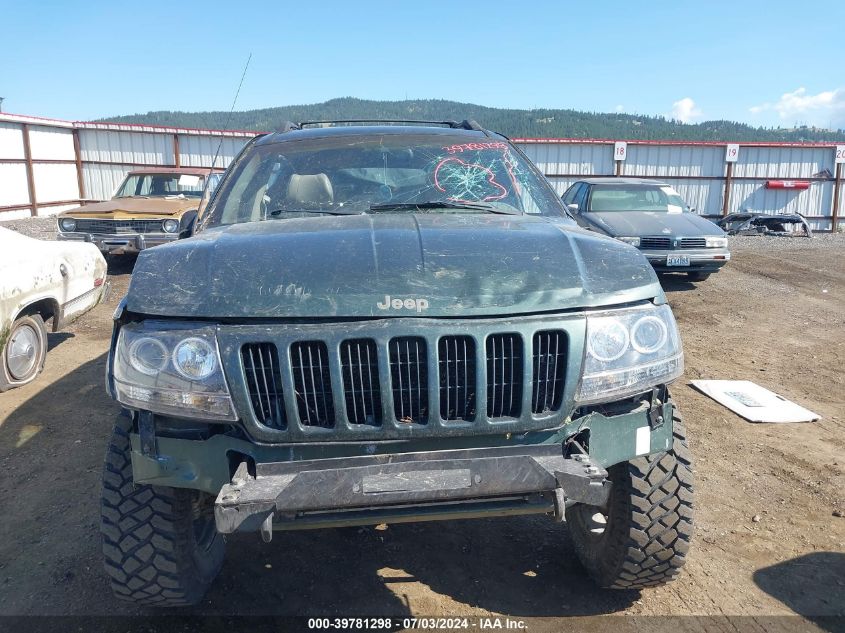 2000 Jeep Grand Cherokee Limited VIN: 1J4GW58N5YC198850 Lot: 39781298