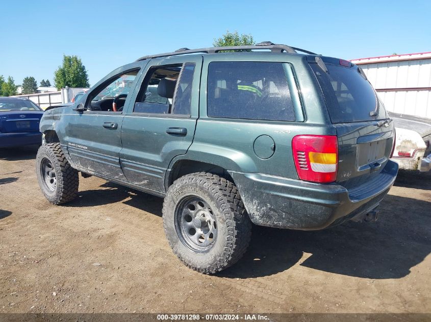 2000 Jeep Grand Cherokee Limited VIN: 1J4GW58N5YC198850 Lot: 39781298