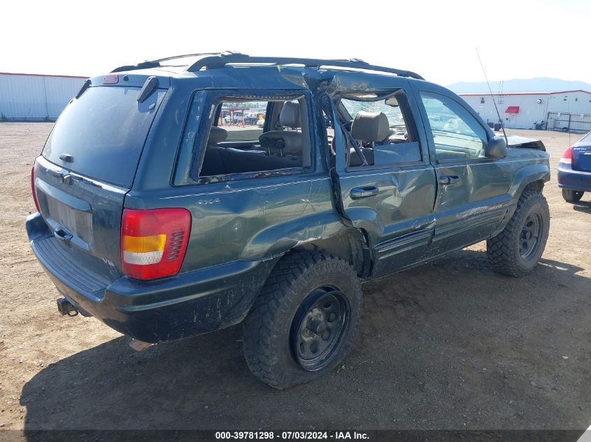 2000 Jeep Grand Cherokee Limited VIN: 1J4GW58N5YC198850 Lot: 39781298