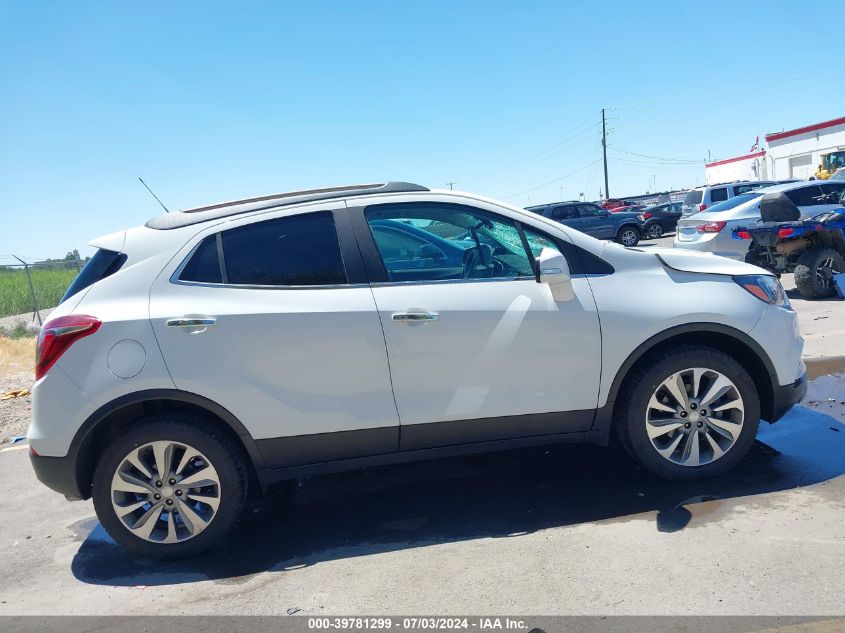 2019 Buick Encore Awd Preferred VIN: KL4CJESB5KB833073 Lot: 39781299
