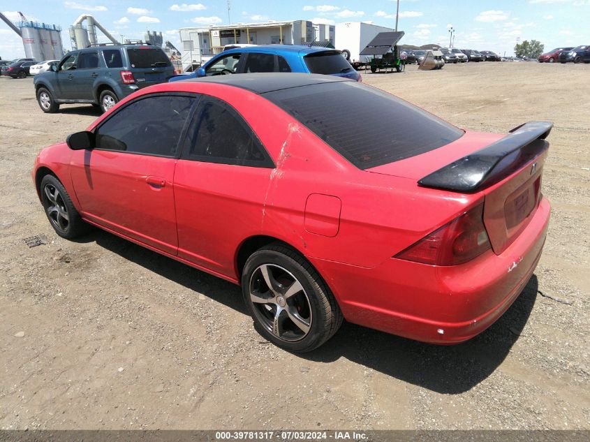 1HGEM22522L069824 | 2002 HONDA CIVIC