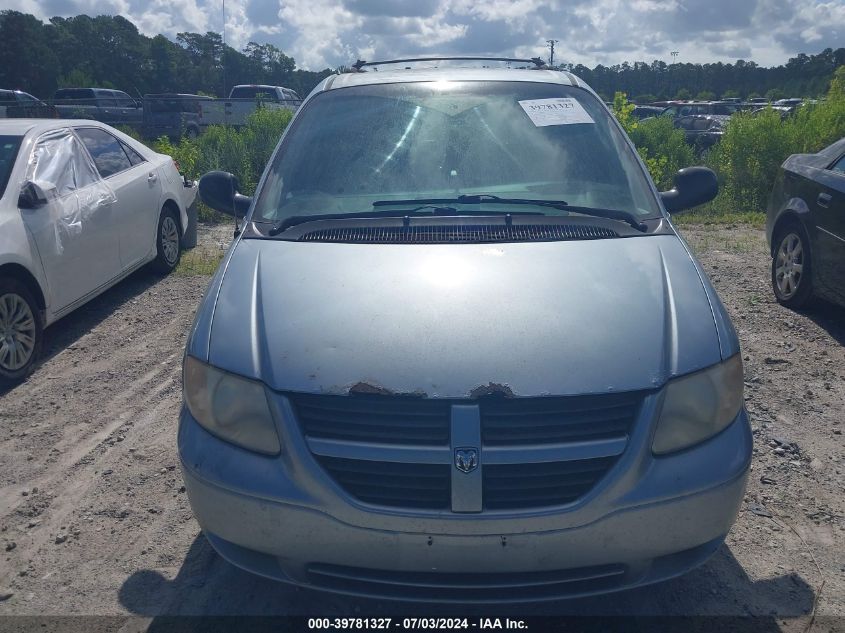 2005 Dodge Grand Caravan Se VIN: 2D4GP24R45R251537 Lot: 39781327
