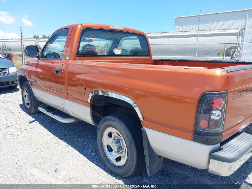 2001 Dodge Ram 1500 St/Work Special VIN: 1B7HC16X41S169951 Lot: 39781330