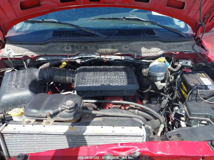 2002 Dodge Ram 1500 St VIN: 3B7HA18NX2G100613 Lot: 39781332