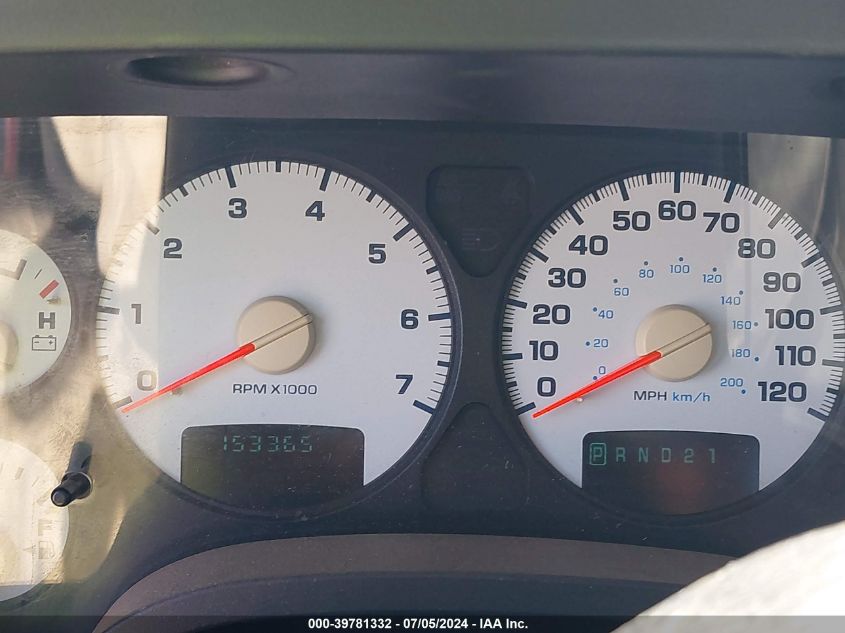 2002 Dodge Ram 1500 St VIN: 3B7HA18NX2G100613 Lot: 39781332