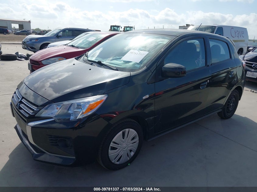 2021 MITSUBISHI MIRAGE ES/LE/CARBONITE EDITION - ML32AUHJXMH012807