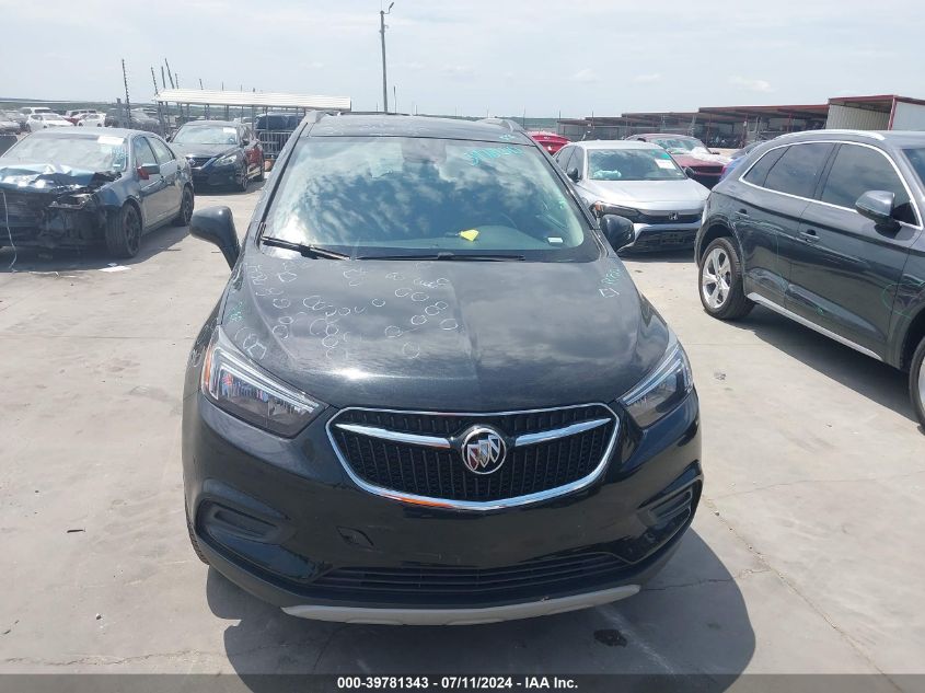 2021 Buick Encore Awd Preferred VIN: KL4CJESM2MB372712 Lot: 39781343