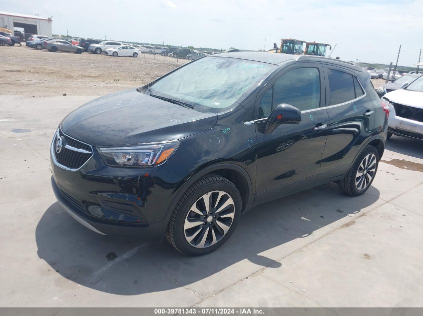 2021 Buick Encore Awd Preferred VIN: KL4CJESM2MB372712 Lot: 39781343