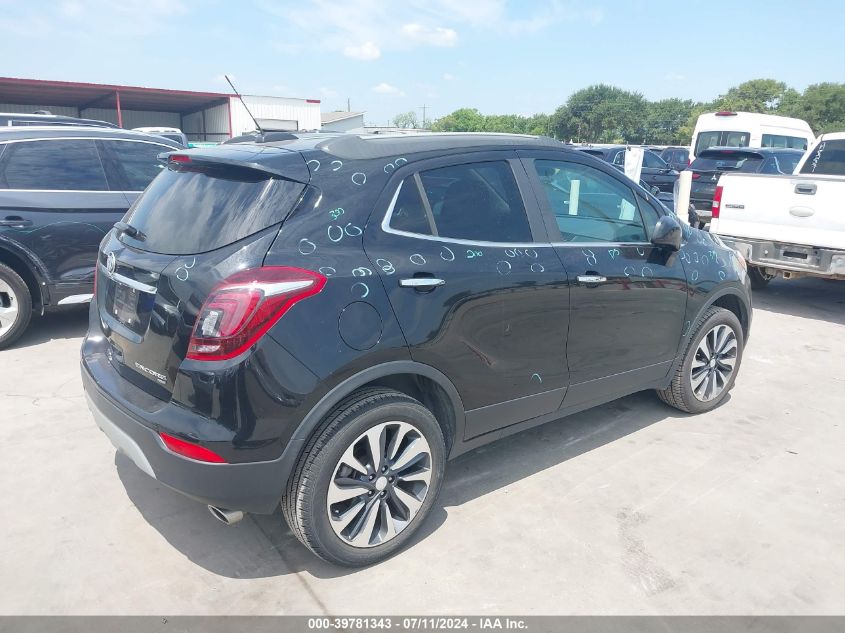 2021 Buick Encore Awd Preferred VIN: KL4CJESM2MB372712 Lot: 39781343