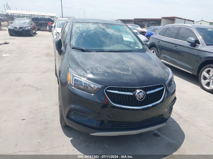 2021 Buick Encore Awd Preferred VIN: KL4CJESM2MB372712 Lot: 39781343