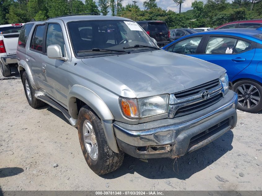 2001 Toyota 4Runner Sr5 V6 VIN: JT3GN86R310200607 Lot: 39781348