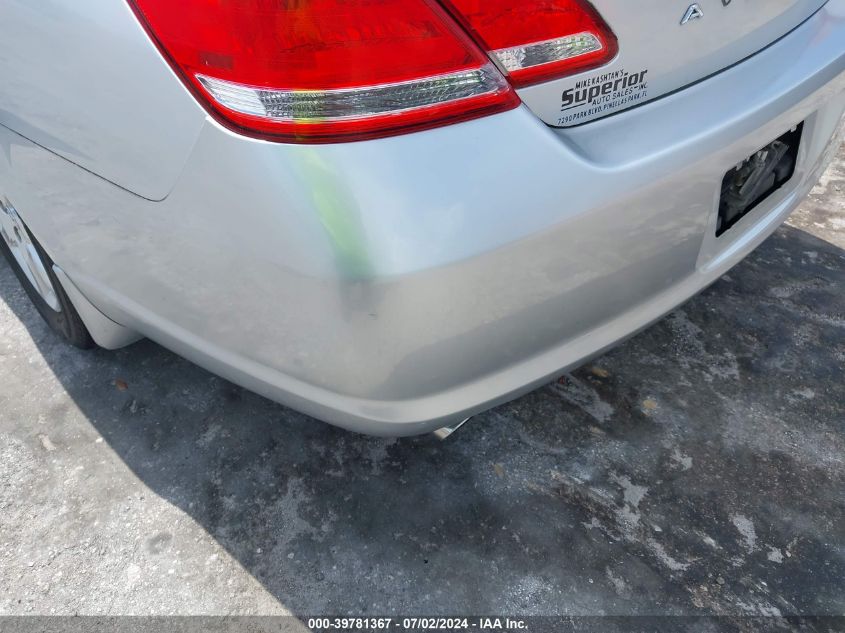 2005 Toyota Avalon Xl VIN: 4T1BK36B45U048206 Lot: 39781367