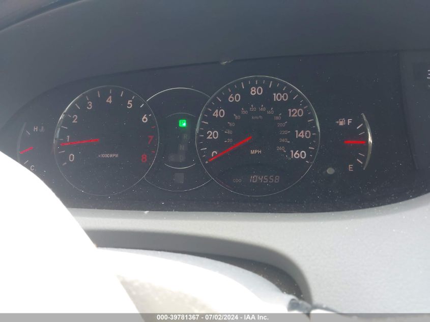 2005 Toyota Avalon Xl VIN: 4T1BK36B45U048206 Lot: 39781367