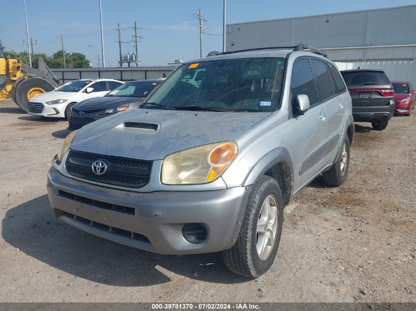 2004 Toyota Rav4 VIN: JTEGD20V840035574 Lot: 39781370