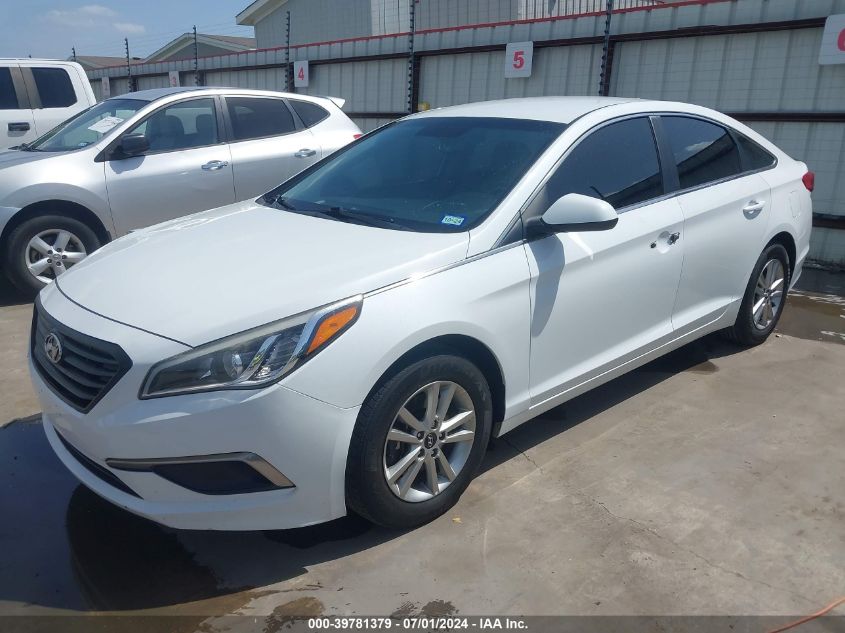 5NPE24AF0HH509434 2017 HYUNDAI SONATA - Image 2